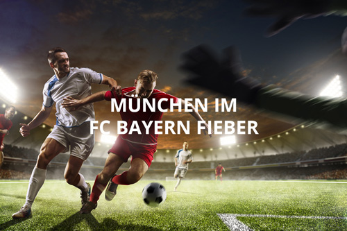 München im FC Bayern Fieber